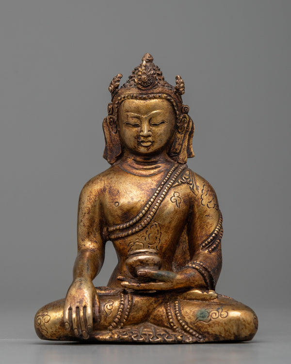 crown-shakyamuni-buddha-sculpture