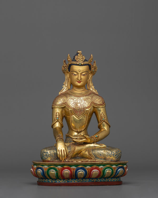 himalayan-figurine-of-crown-shakyamuni-buddha