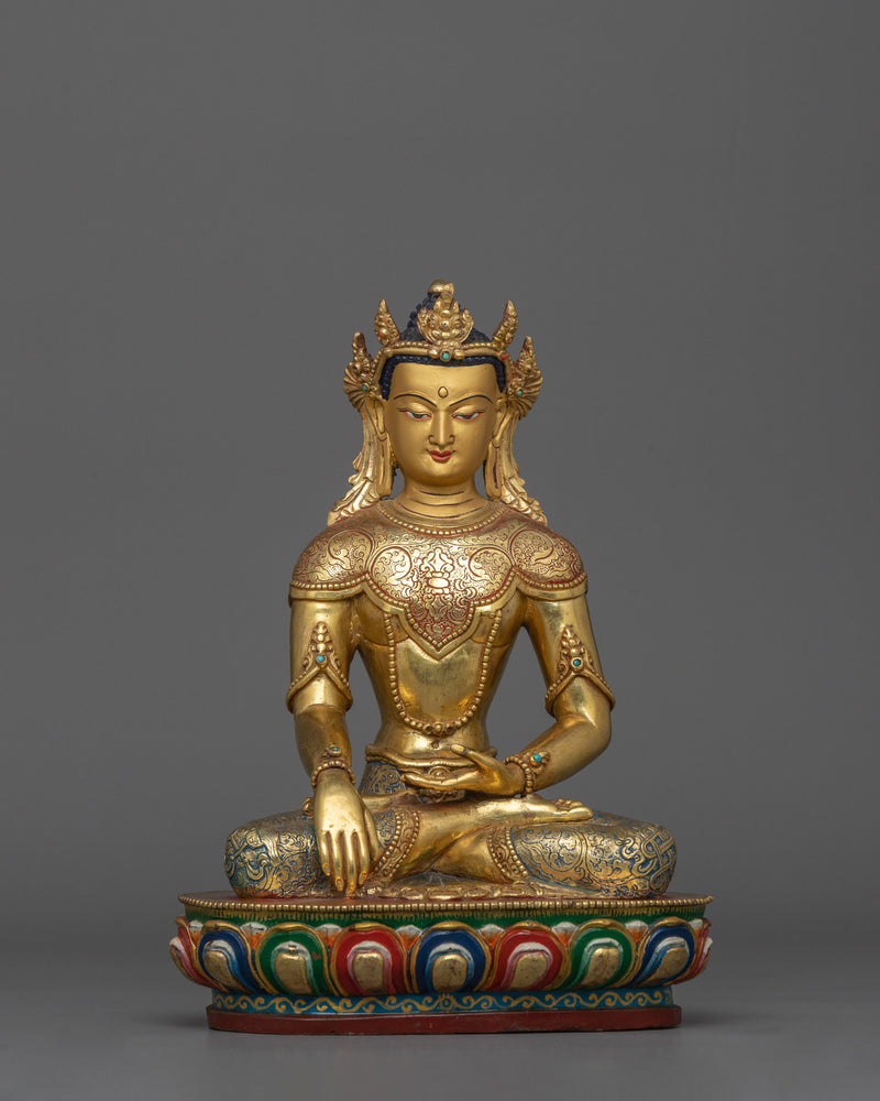 himalayan-figurine-of-crown-shakyamuni-buddha