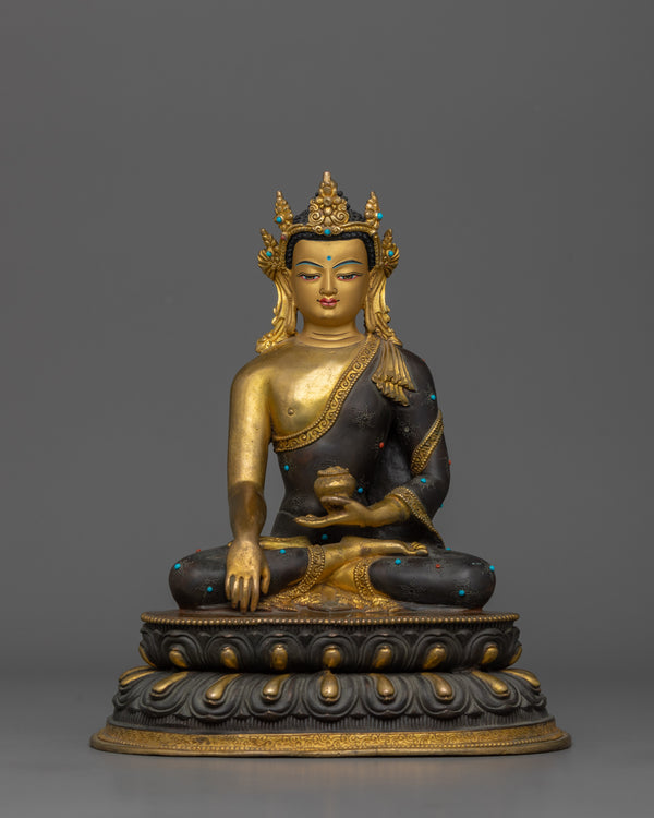 handcrafted-sculpture-of-crown-shakyamuni-buddha