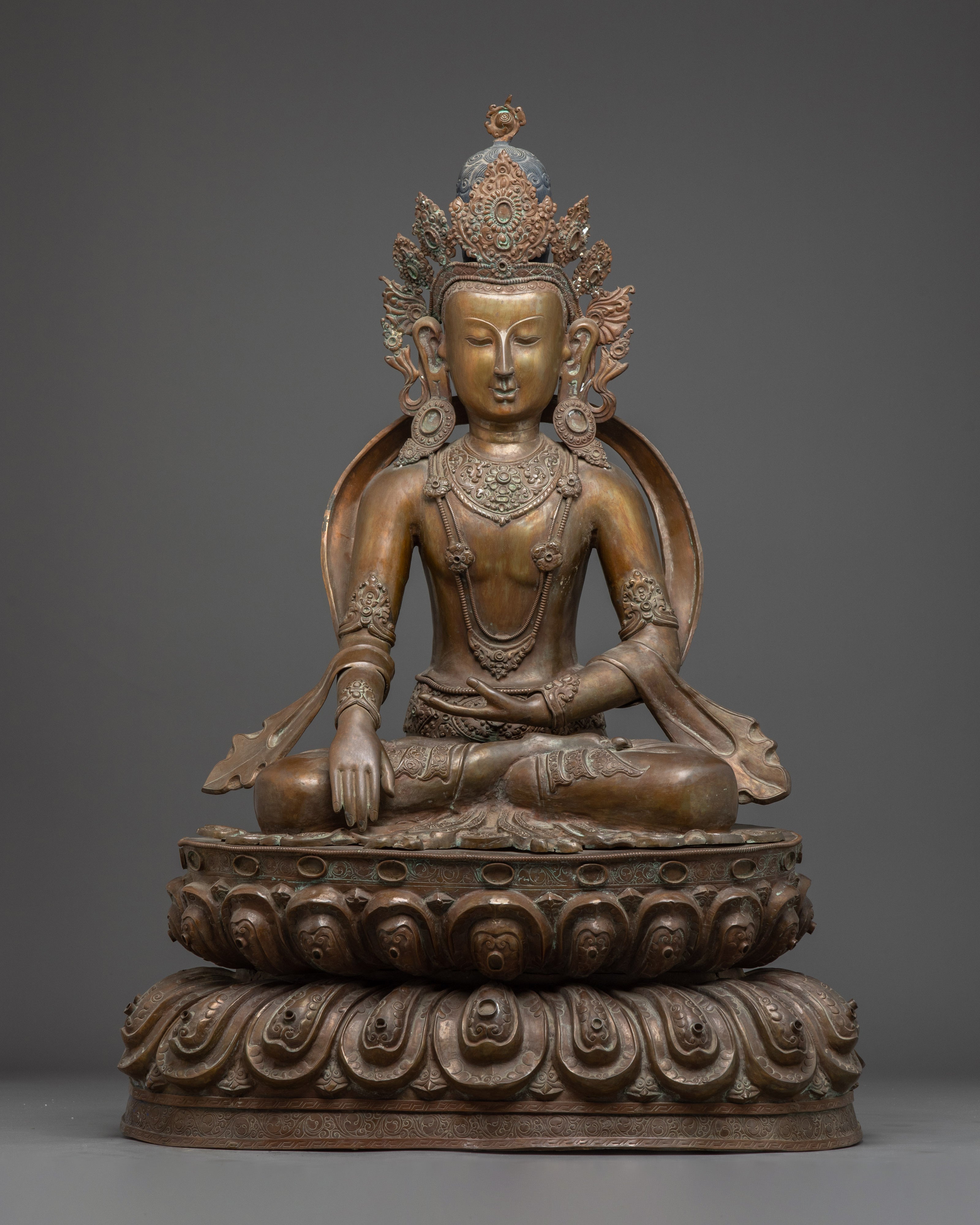 crown-shayamuni-buddha-meditation-art