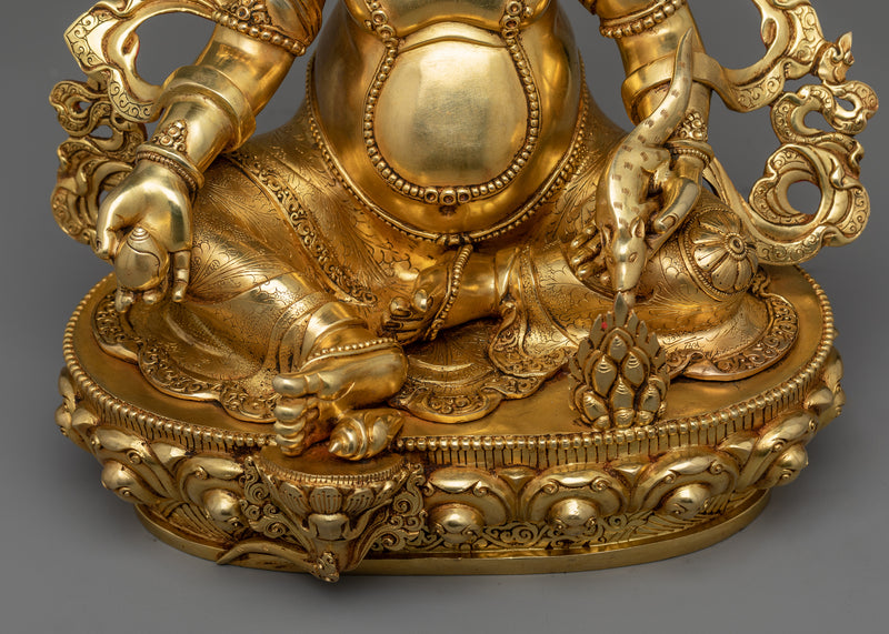 Dzambhala Buddhism God Statue | Welcome Prosperity with Our Sculpture