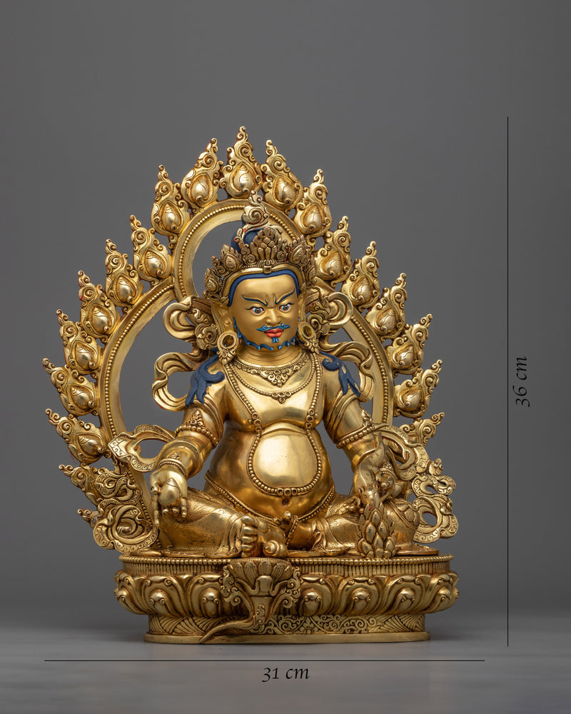Dzambhala Buddhism God Statue | Welcome Prosperity with Our Sculpture