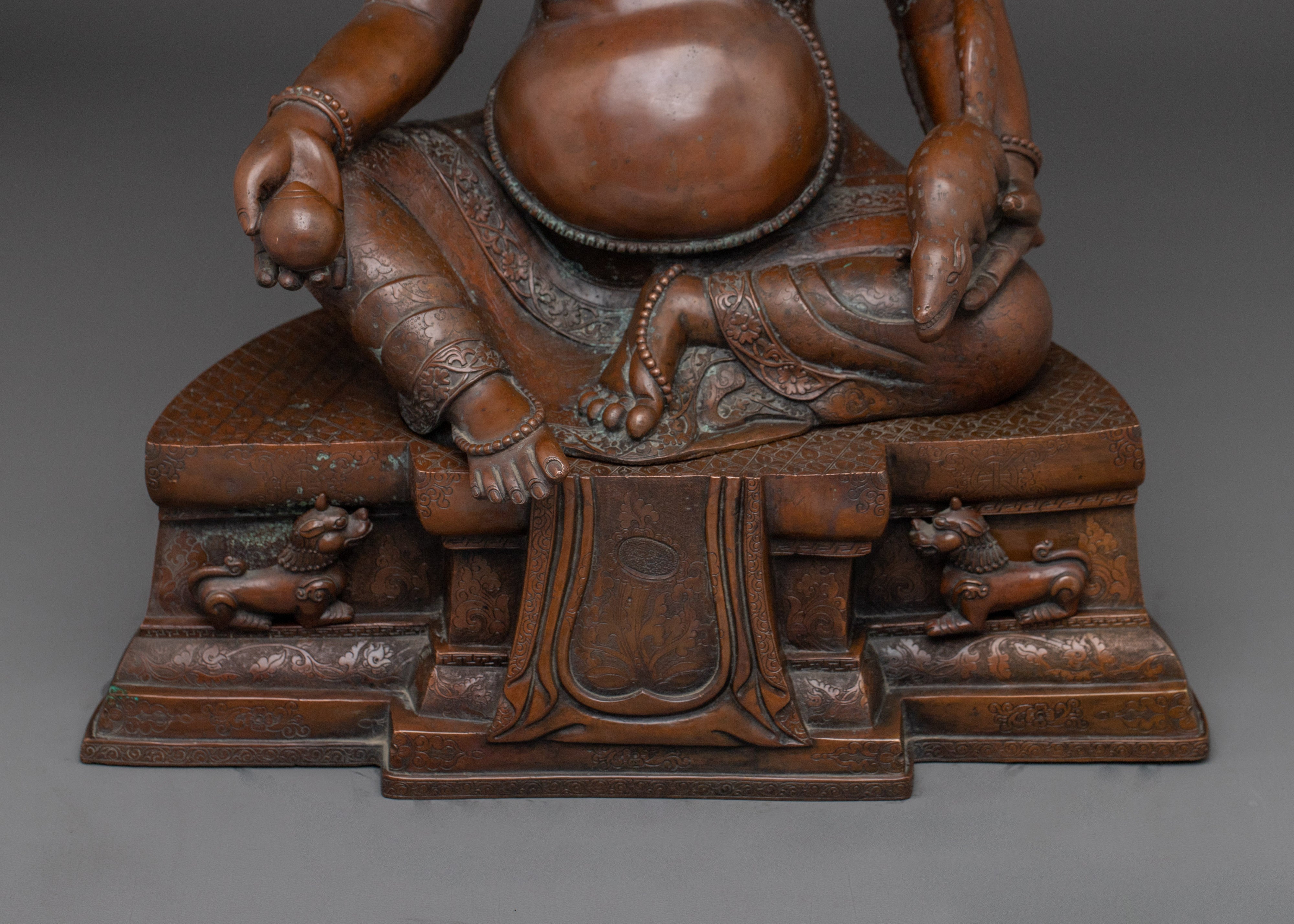 Vajrayana Wealth Deity Dzambhala | Buddhist Protector of Wealth