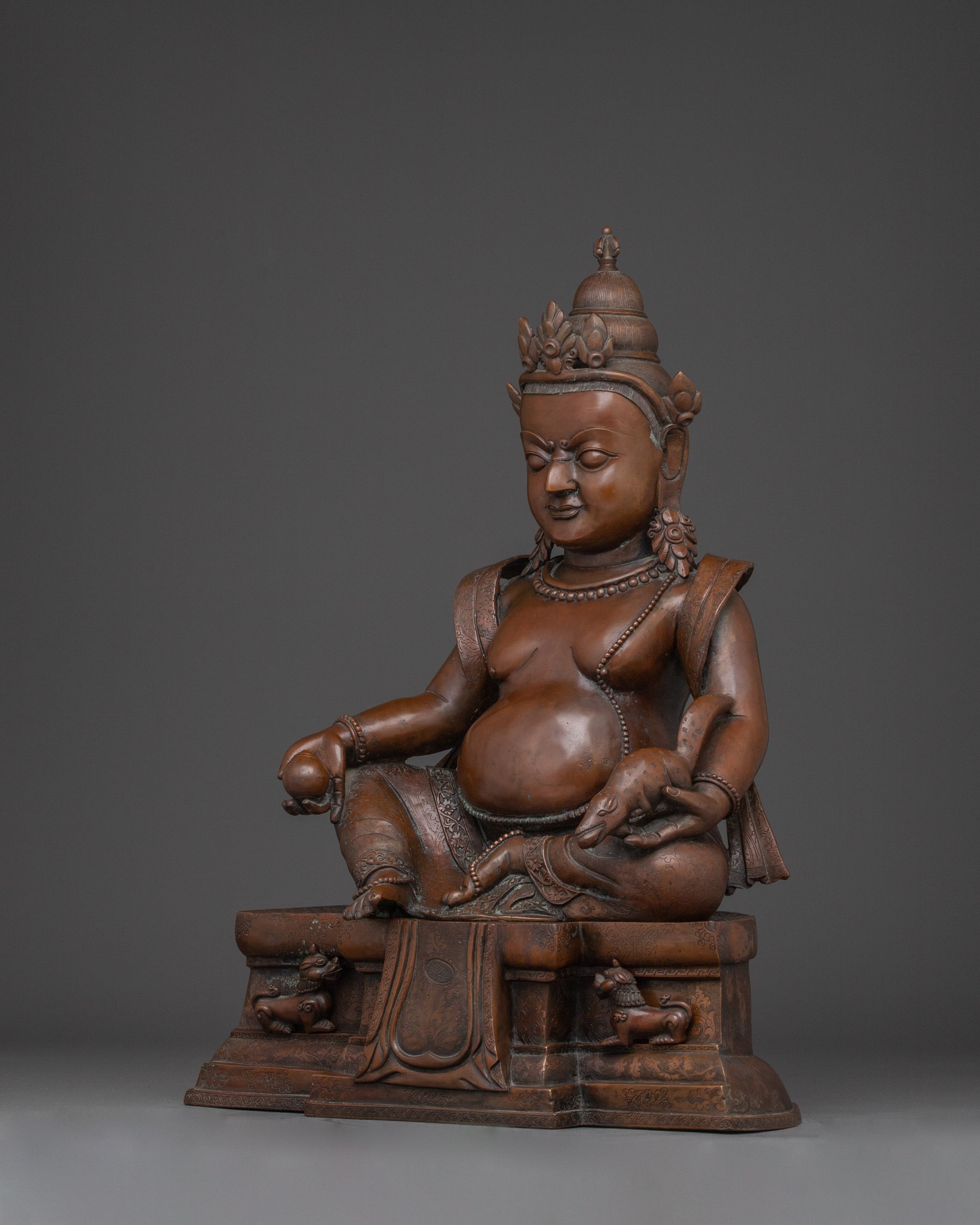 Vajrayana Wealth Deity Dzambhala | Buddhist Protector of Wealth