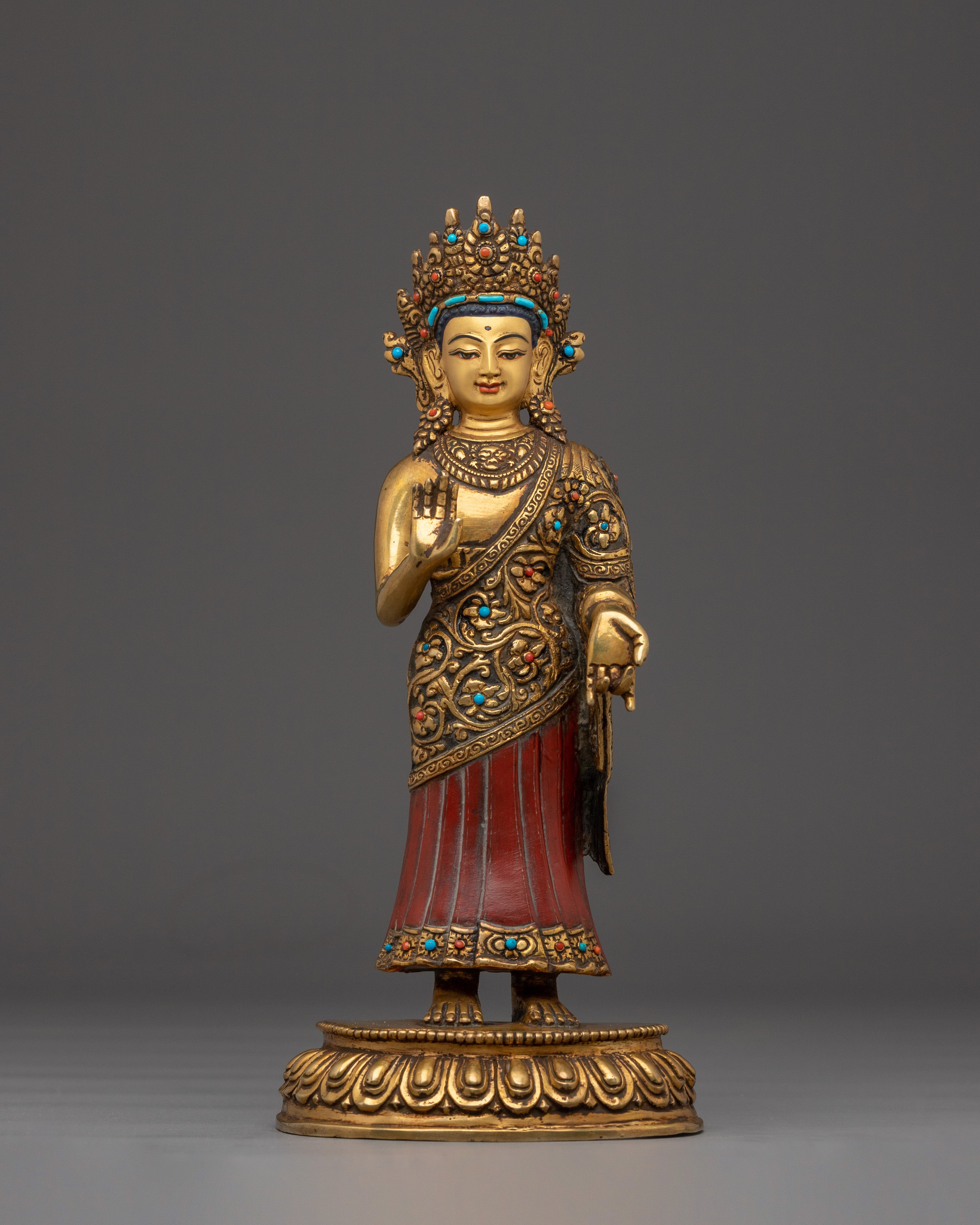 Dipankara Buddha Standing Statue