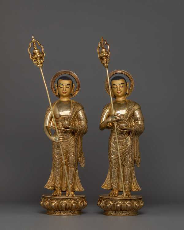 statue-disciples-of-shakyamuni-buddha