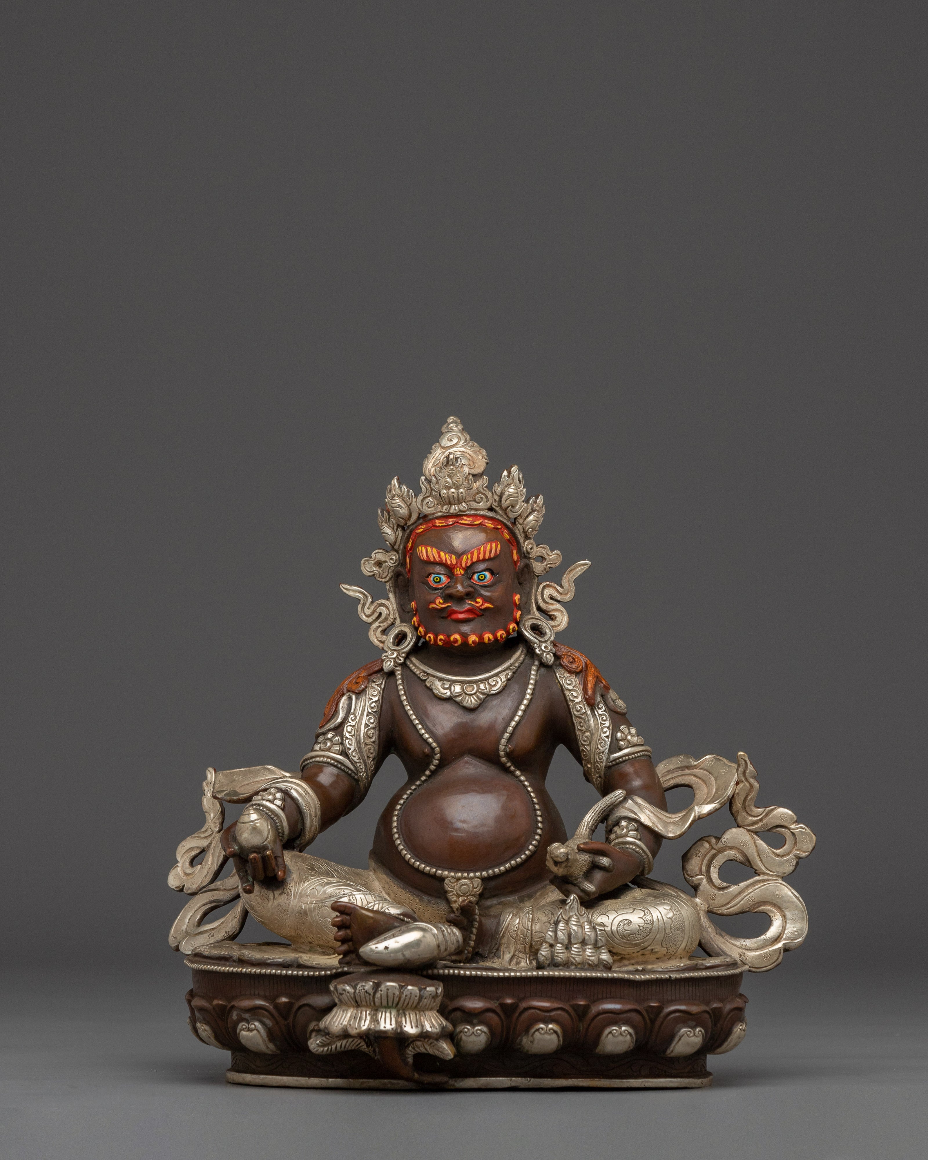 Dzambahala Statue in 24K Gold