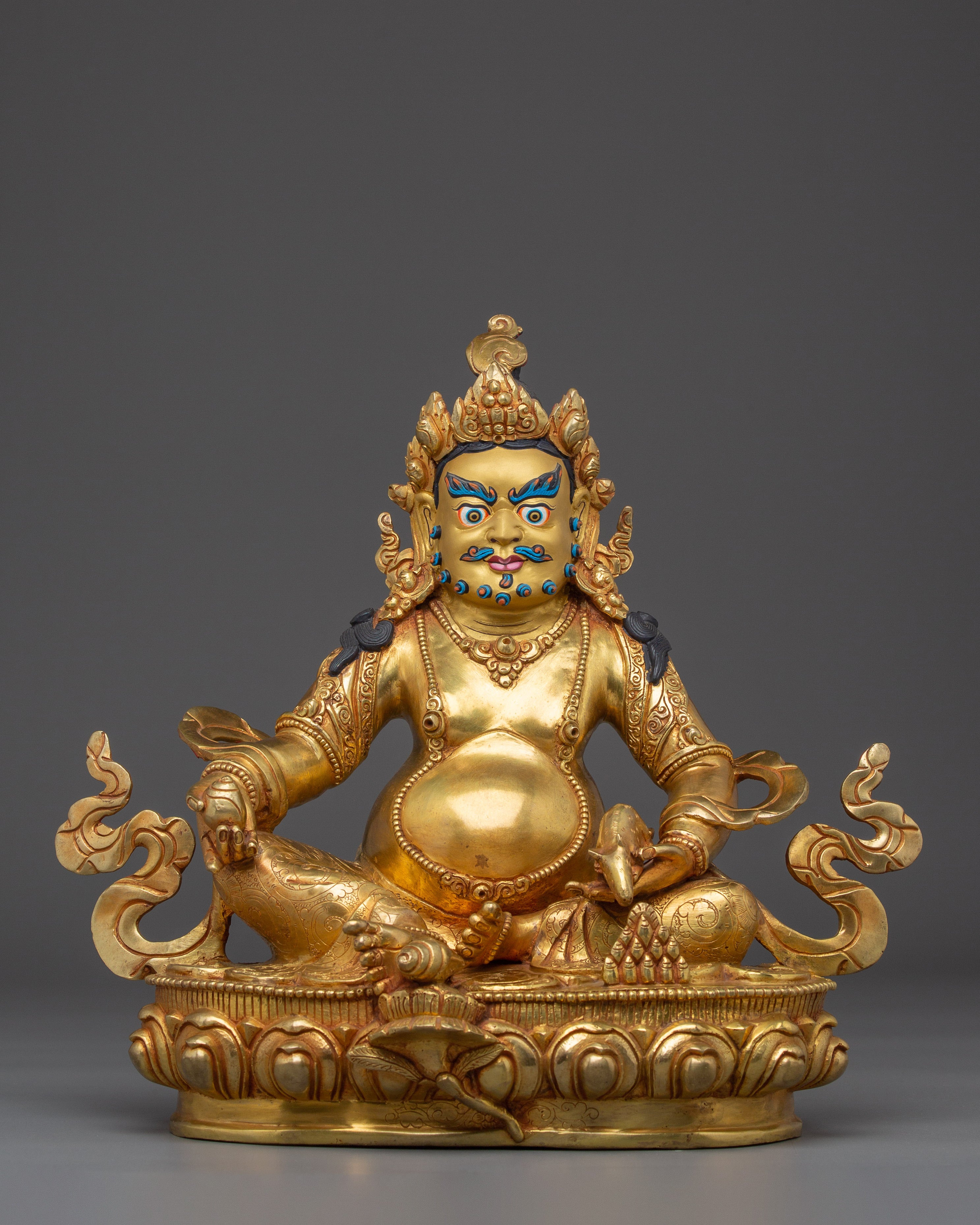 Vajrayana Abundance Deity Dzambhala Art