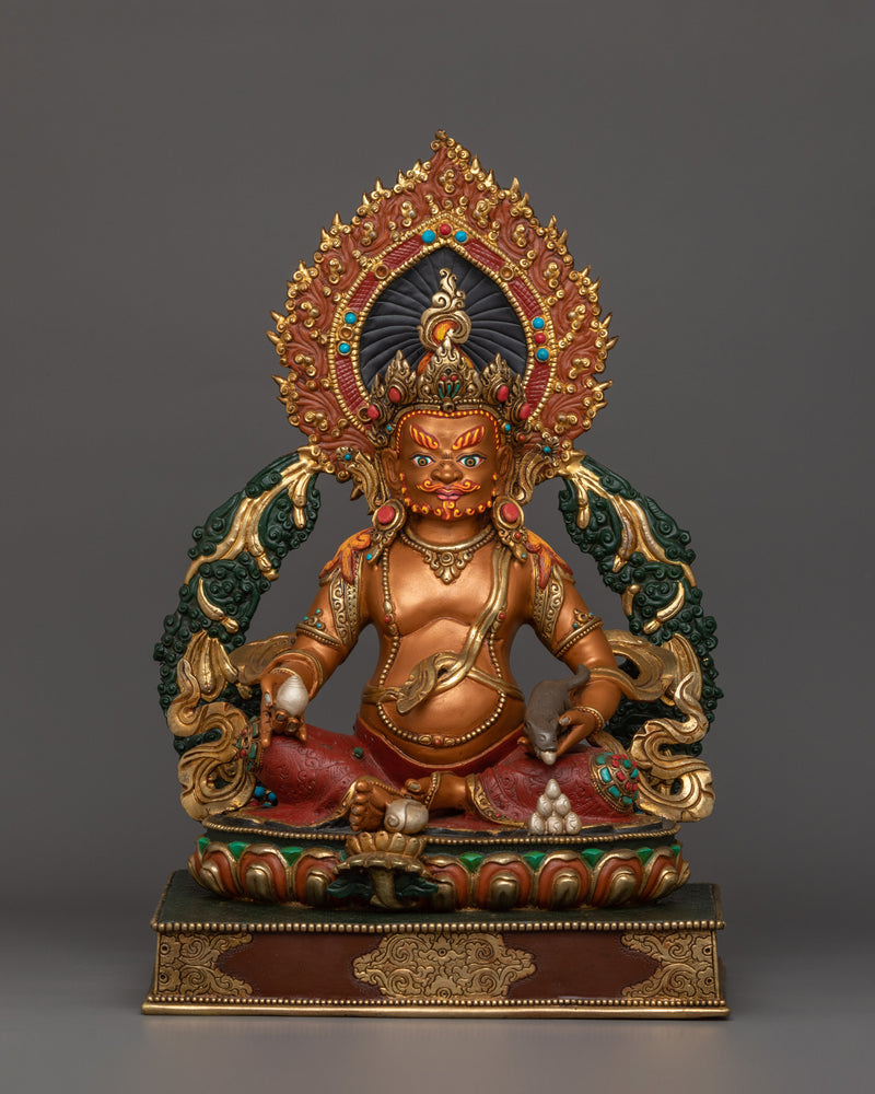 Traditional Figurine of Dzambhala |  Deity of Material and Spiritual Wealth