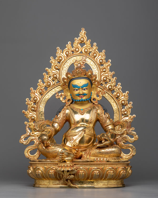 Zambhala Gilt Sculpture