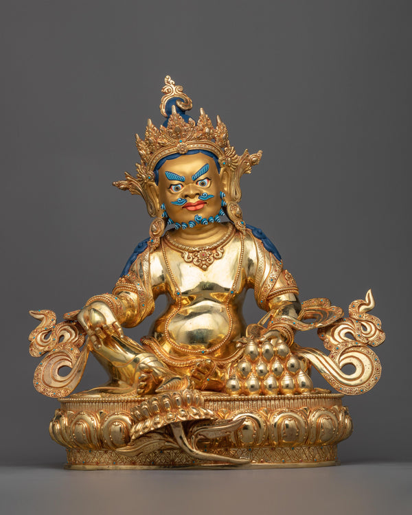 yellow-dzambhala-sadhana-statue