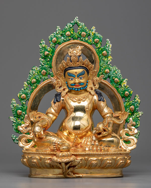 yellow-dzambhala-sadhana-sculpture 