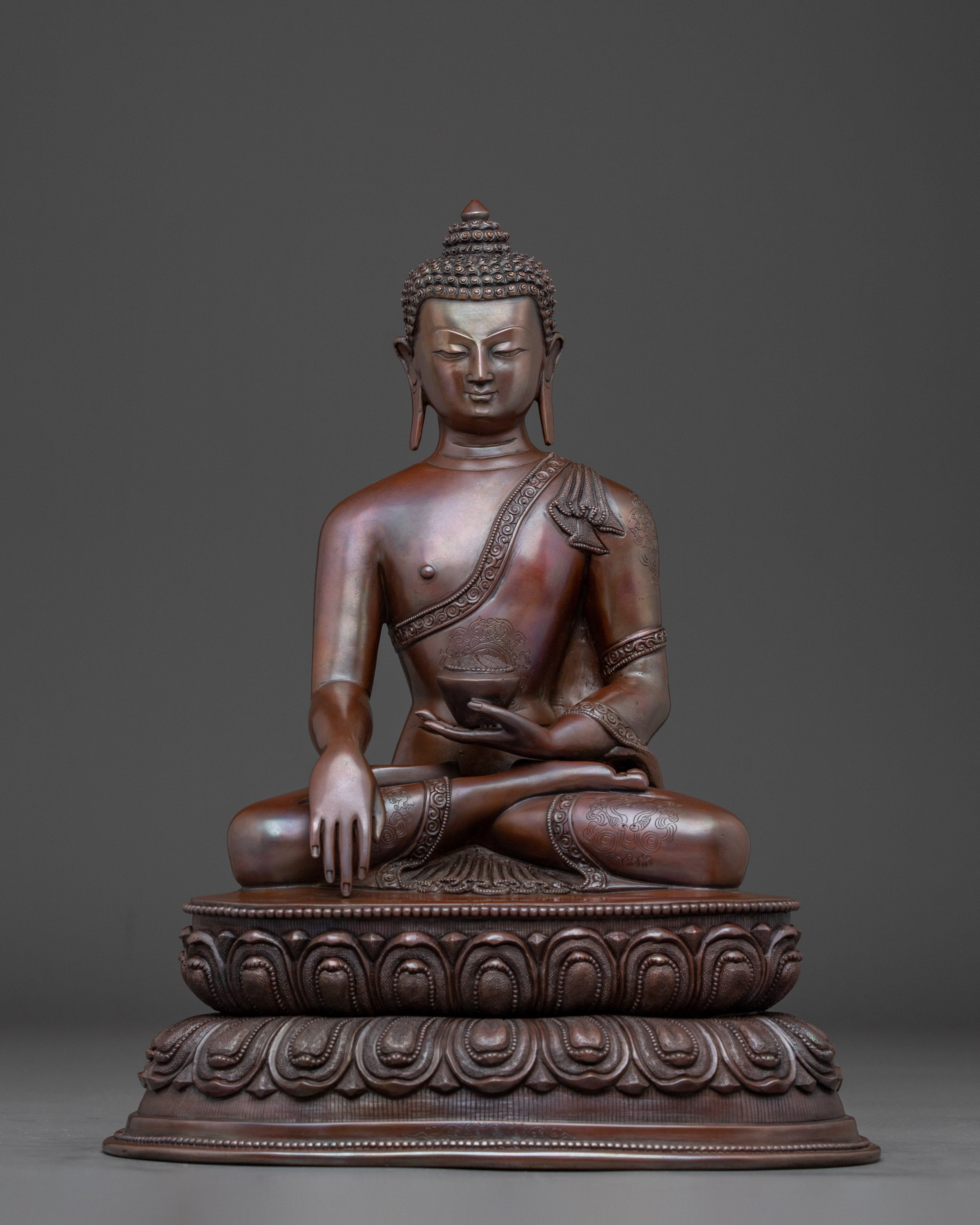 Oxidized Gautama Buddha Artwork 