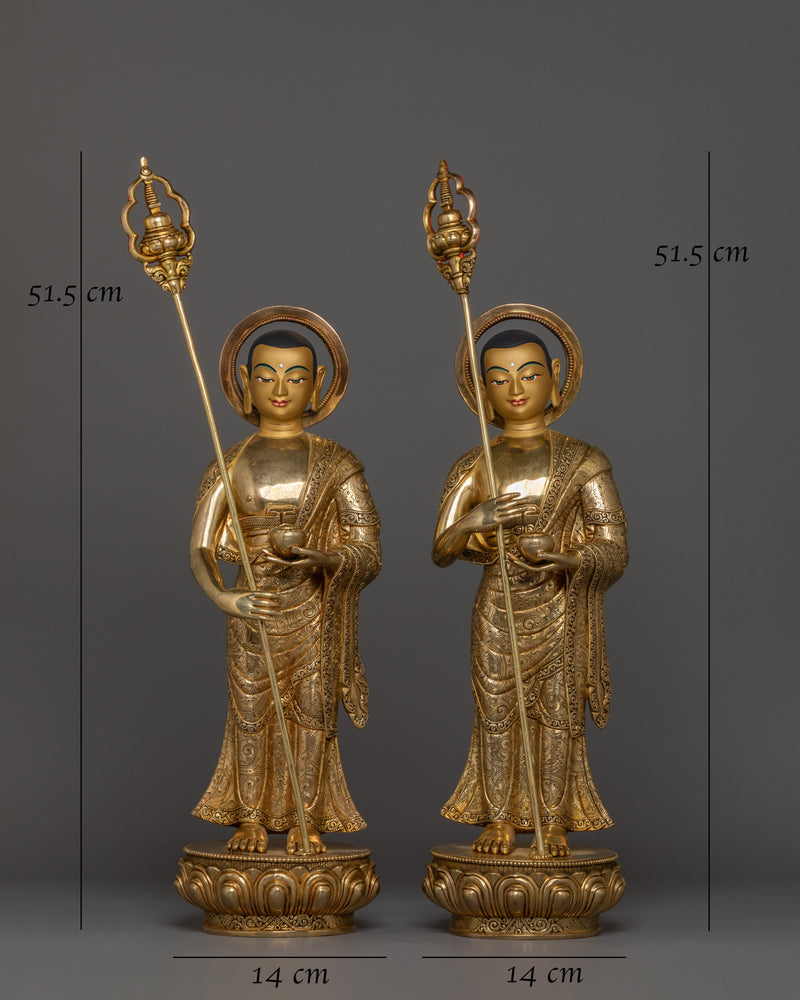 statue-disciples-of-shakyamuni-buddha
