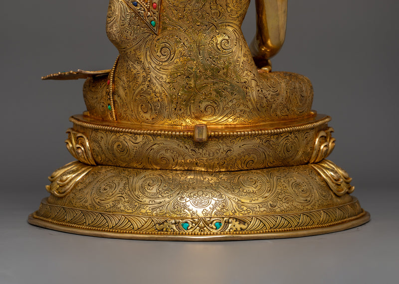 Divine Statue of Shakyamuni Buddha | The Teachings of Compassion and Serenity