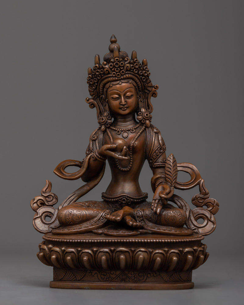 himalayan-sculpture-of-female-bodhisattva