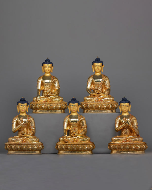 Five Buddha Set