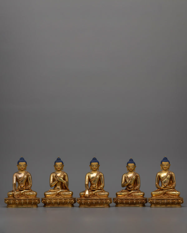 Five Buddha Set