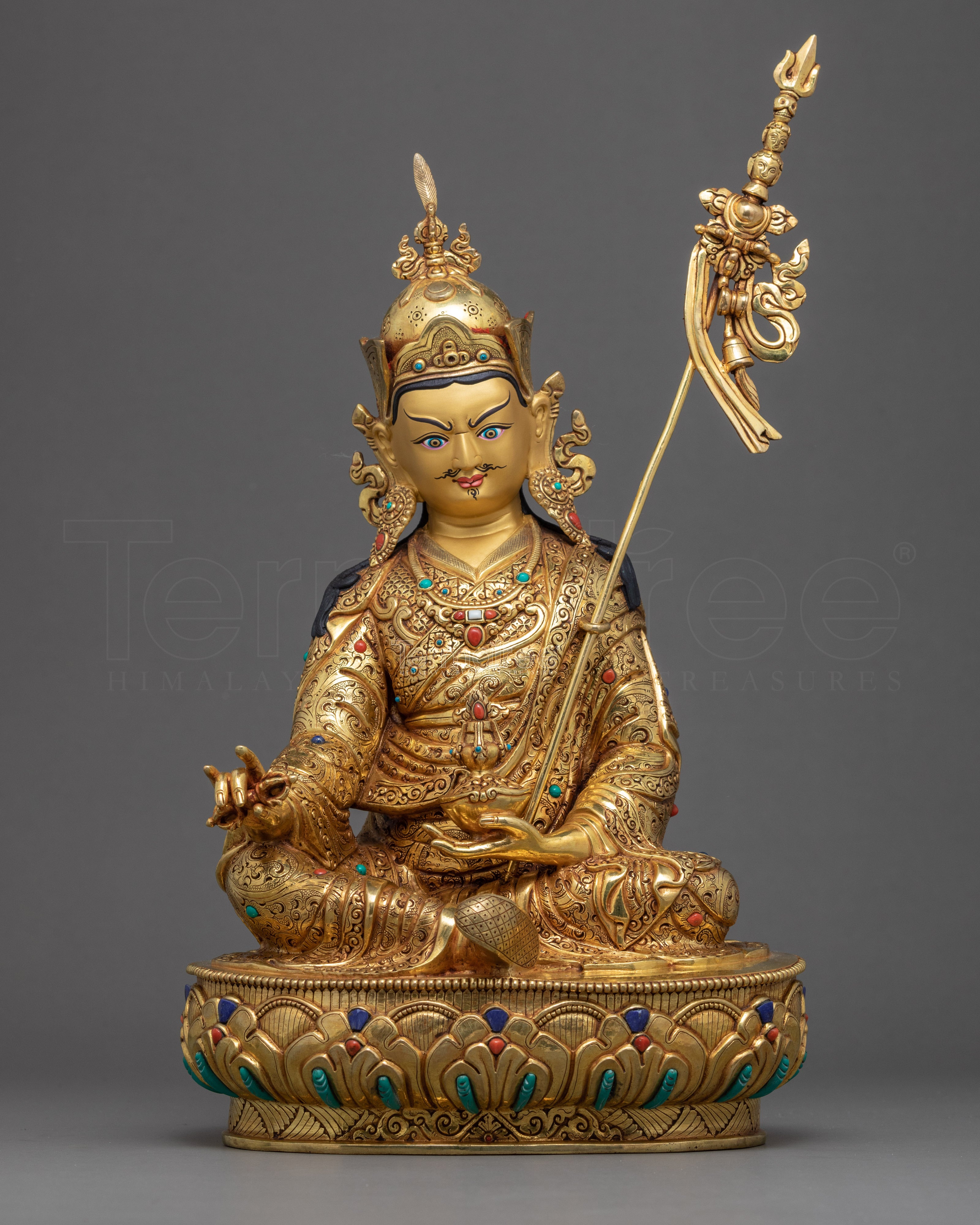Guru Rinpoche Art | Traditional Buddhist Statue