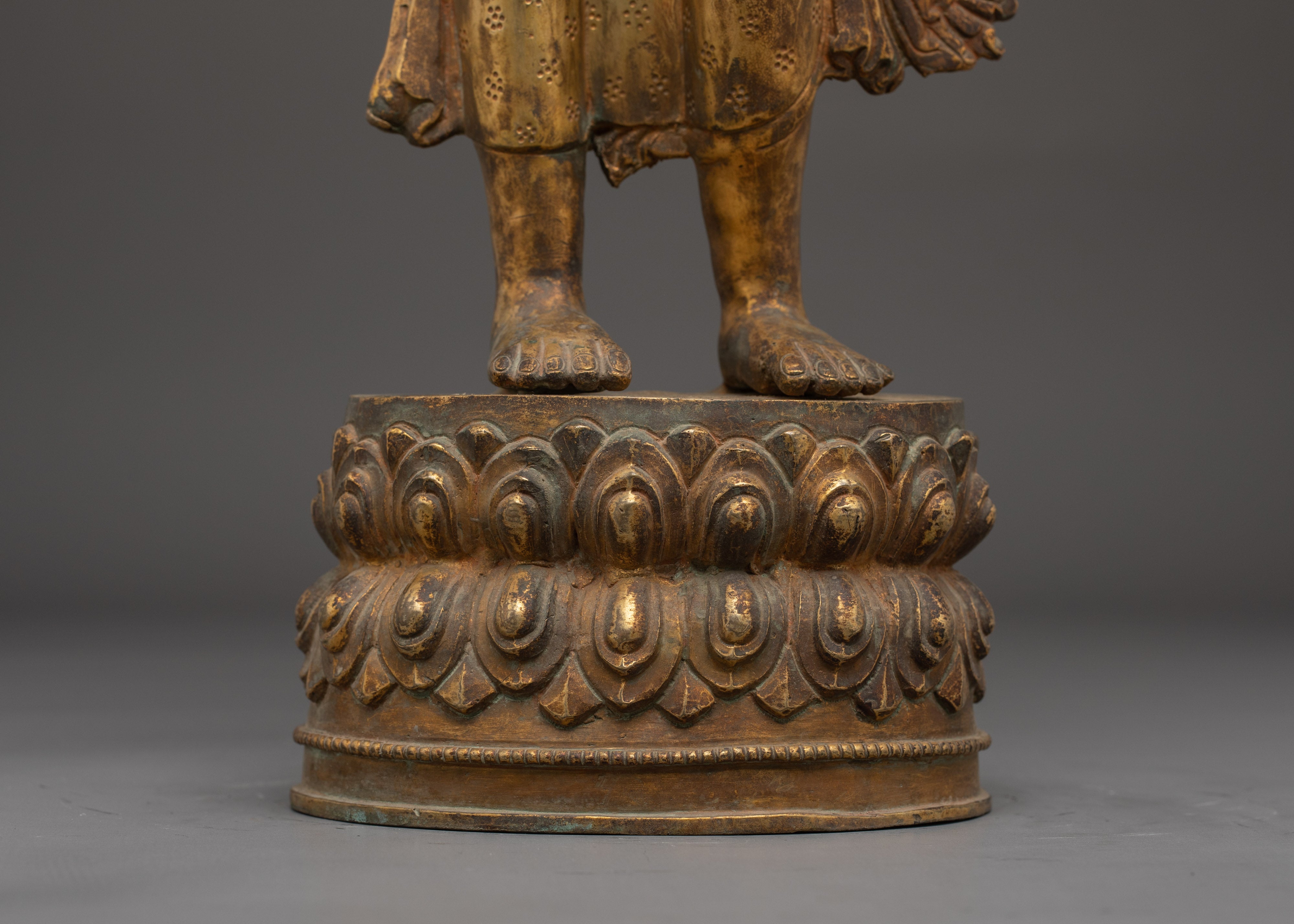 Lokeshwor, Bodhisattva of Compassion | Handcrafted Himalayan Sculpture