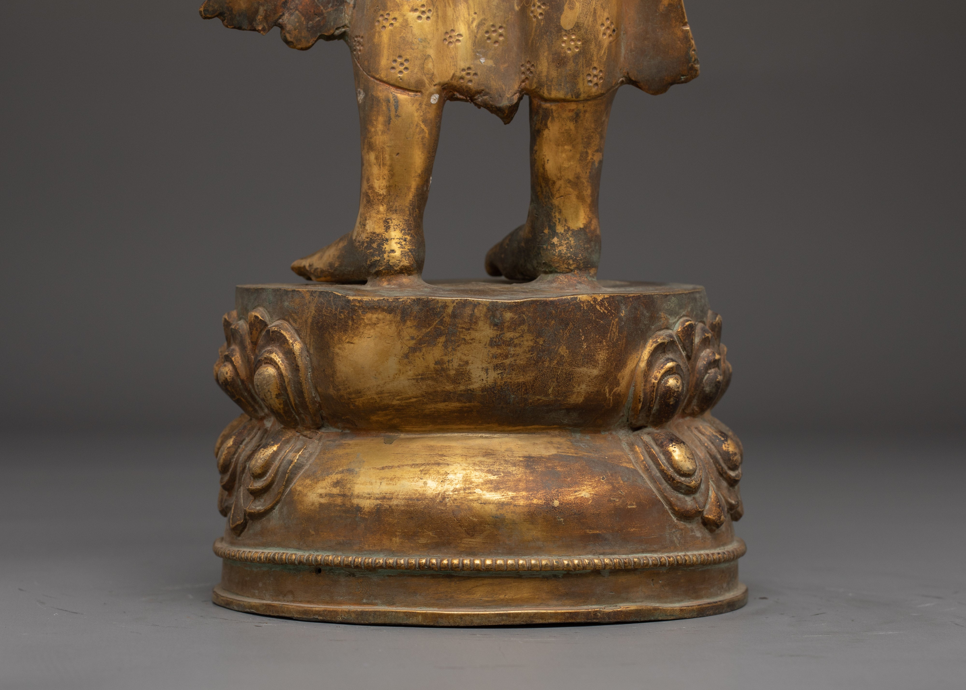 Lokeshwor, Bodhisattva of Compassion | Handcrafted Himalayan Sculpture