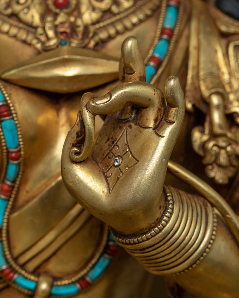 Mastercrafted Mother, Green Tara Statue | Experience Divine Compassion