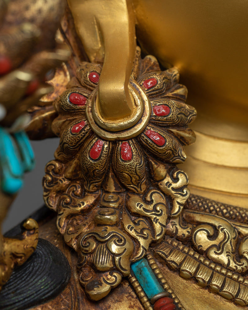 Mastercrafted Mother, Green Tara Statue | Experience Divine Compassion