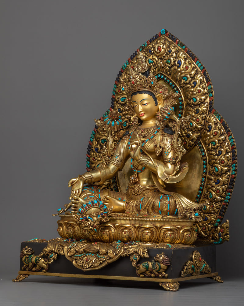 mother-green-tara-copper-statue