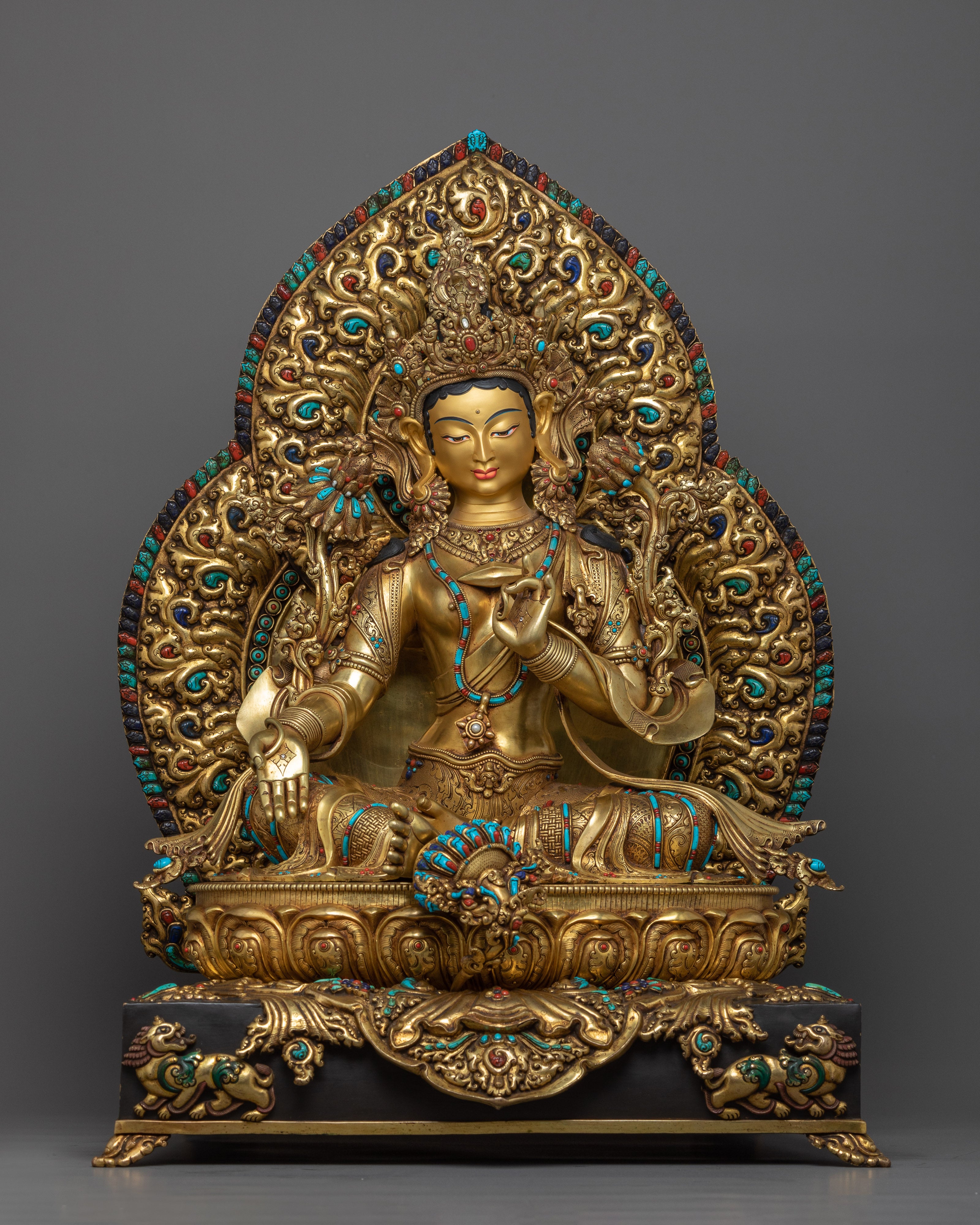mother-green-tara-copper-statue