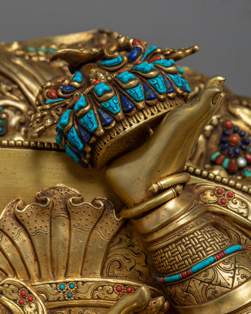 Mastercrafted Mother, Green Tara Statue | Experience Divine Compassion