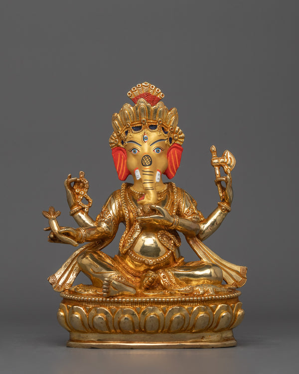 tibetan-sculpture-of-ganesh