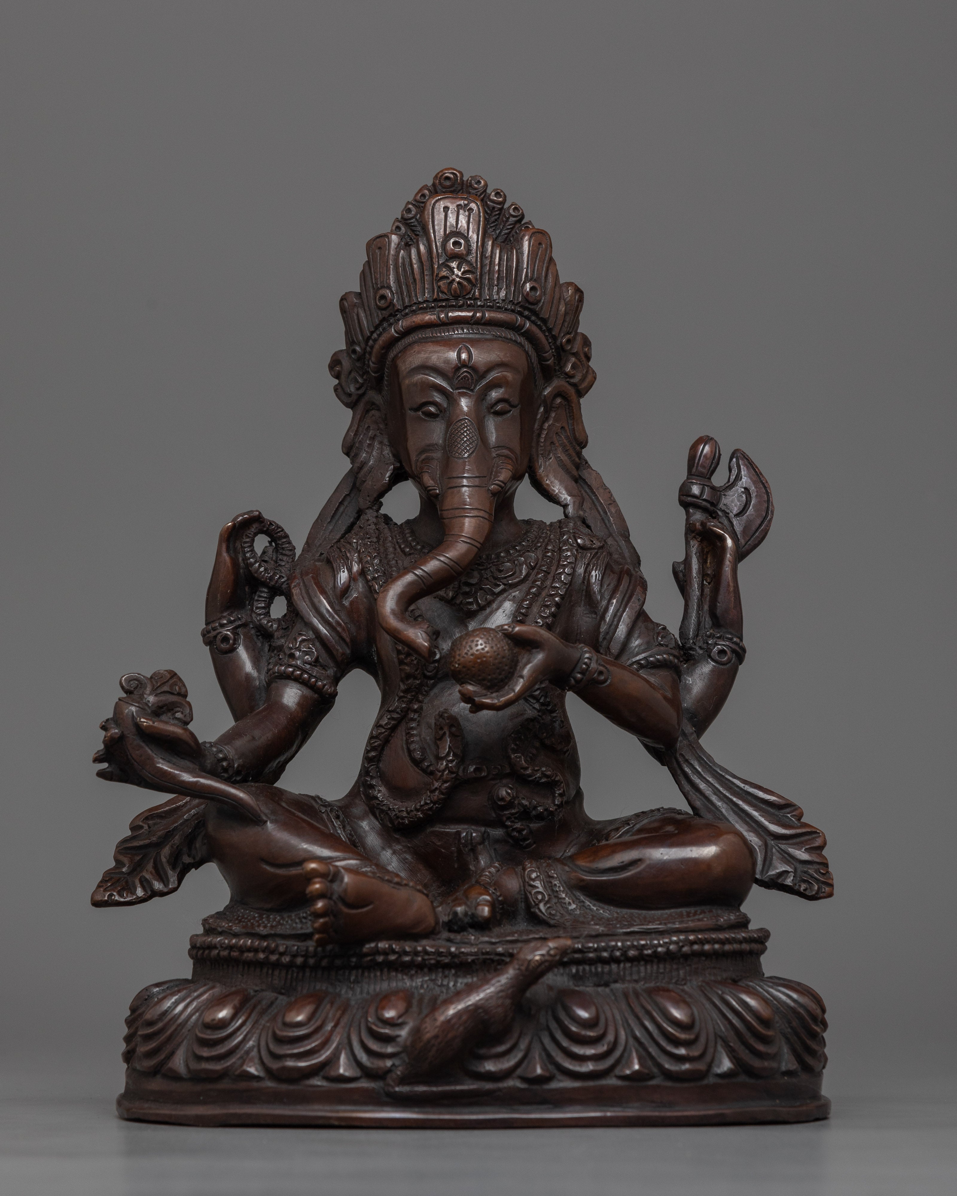 Sree Ganesh Statue | Artisan-Crafted Symbol of Wisdom and Prosperity