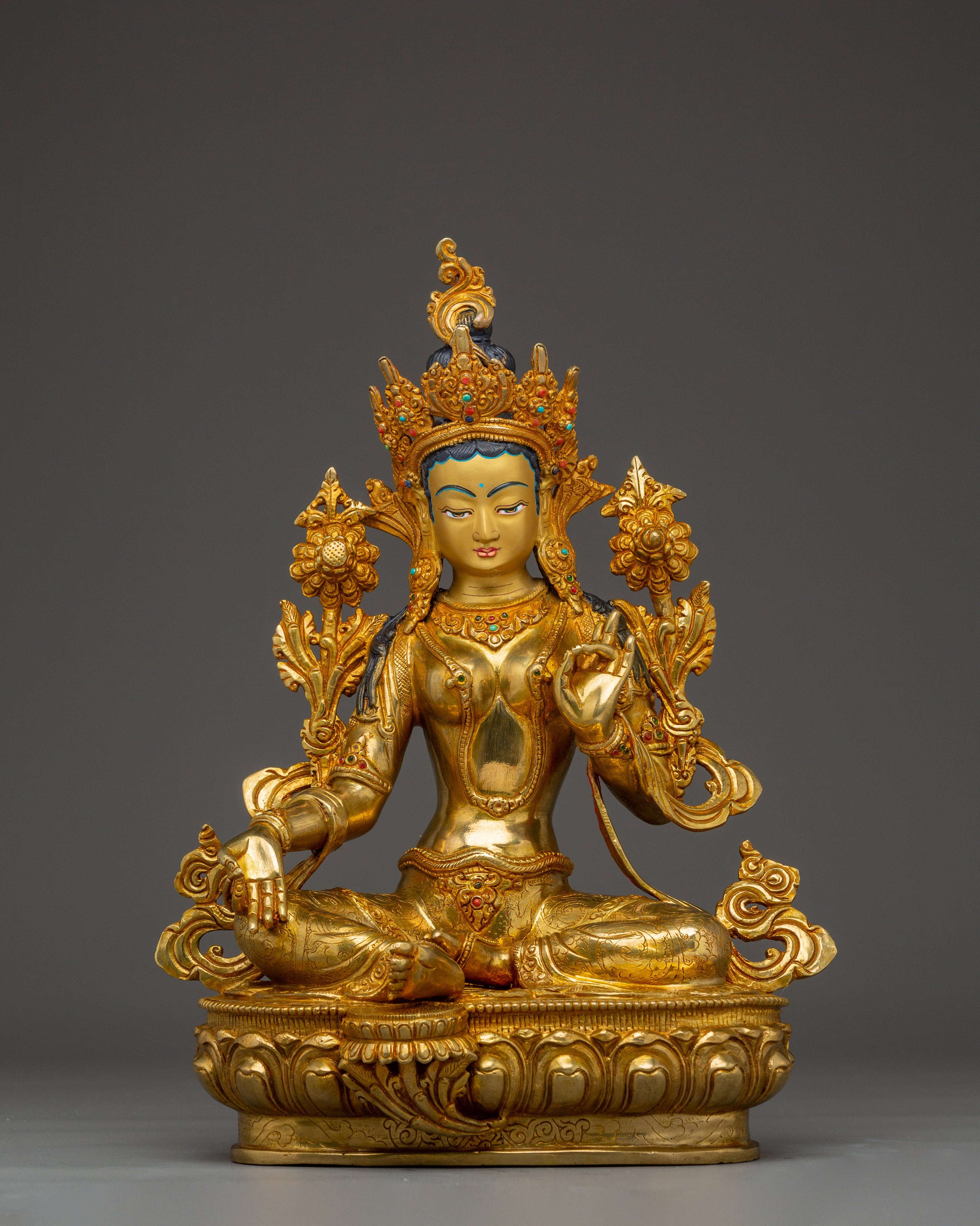 Green Tara Statue: Mother of All Buddhas 