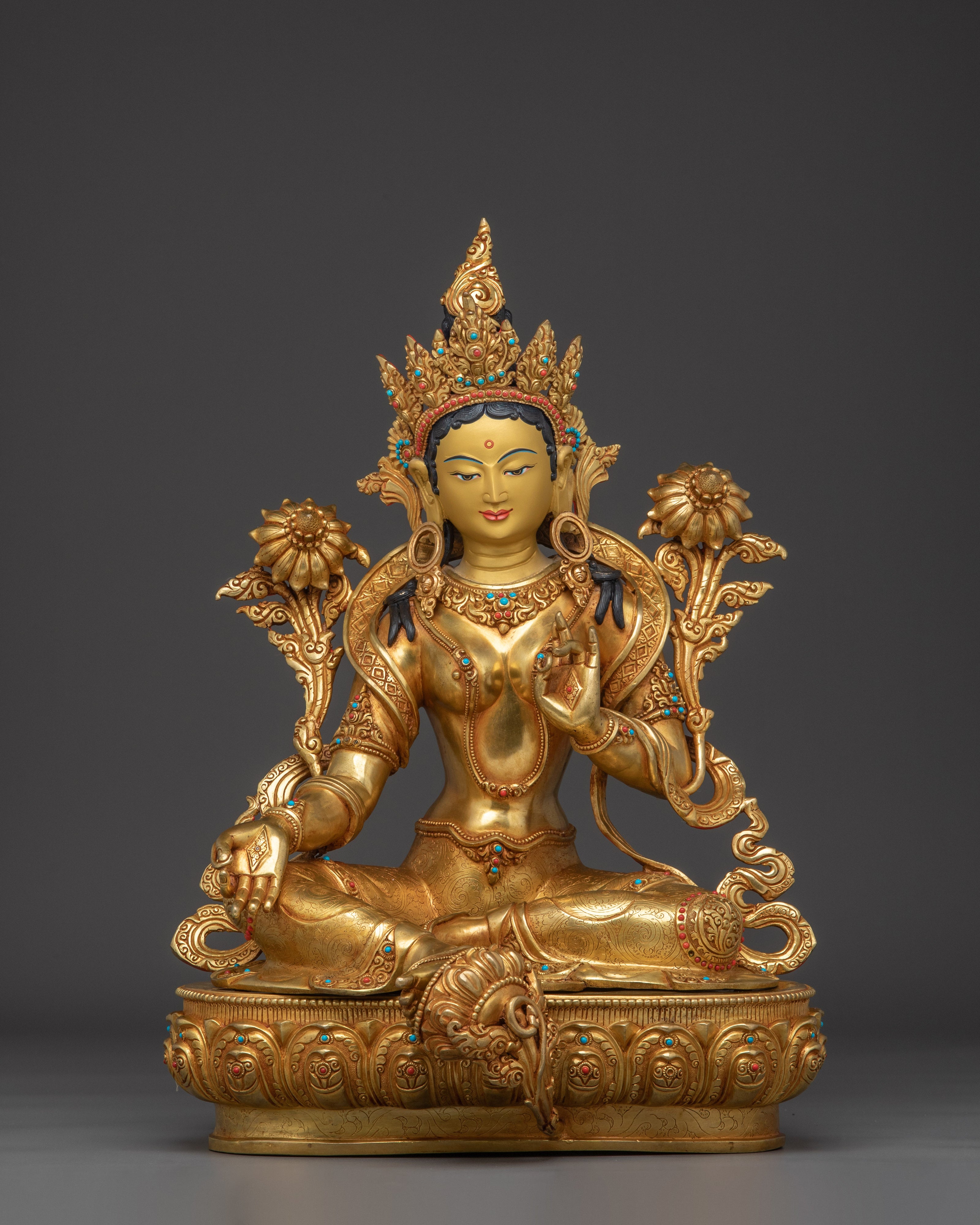 Green Tara Divine Protector Deity