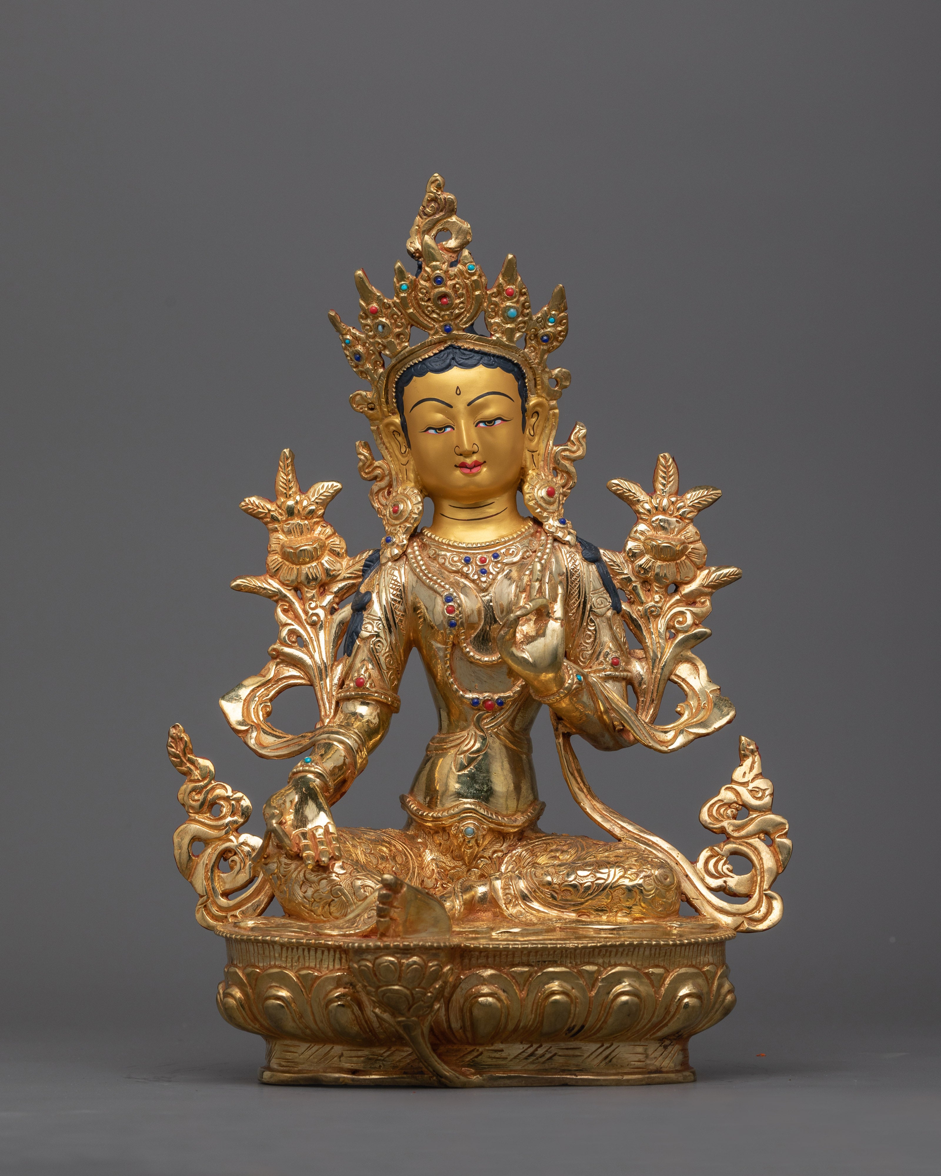 Green Tara Statue | Embrace Compassion and Protection