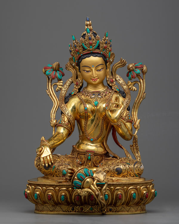 the green tara goddess 