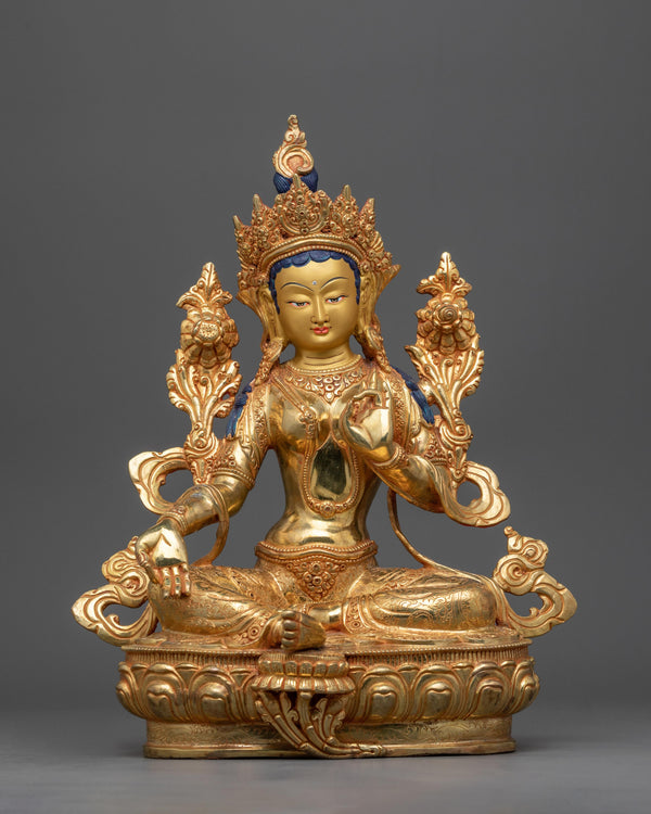 deity-green-tara-sculpture