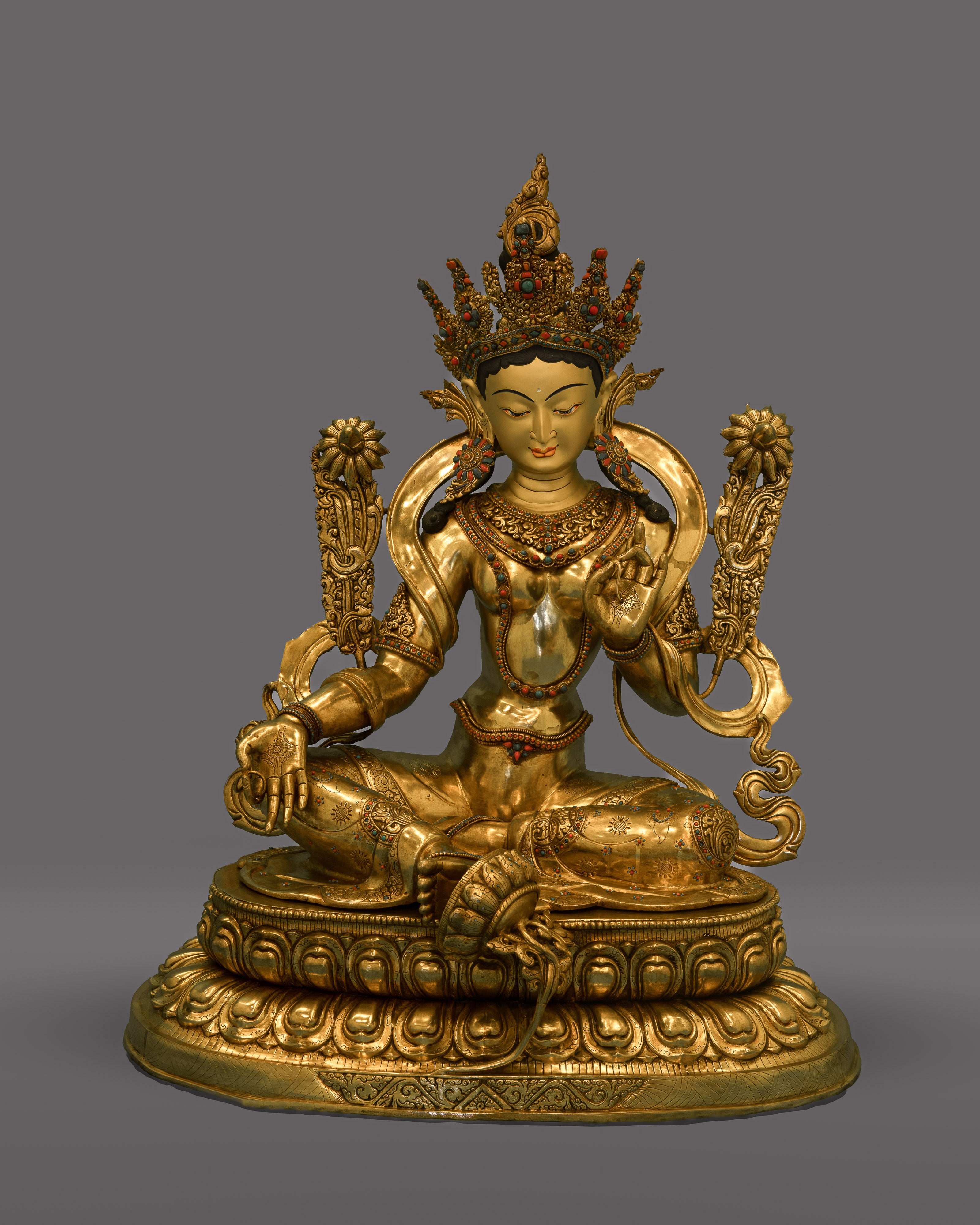 elegant-green-tara-figure