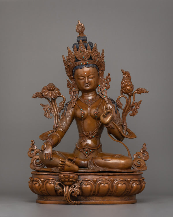 female-bodhisattva-syamatara-sculpture