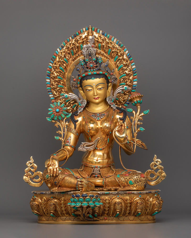 buddhist-goddess-syamatara-sculpture