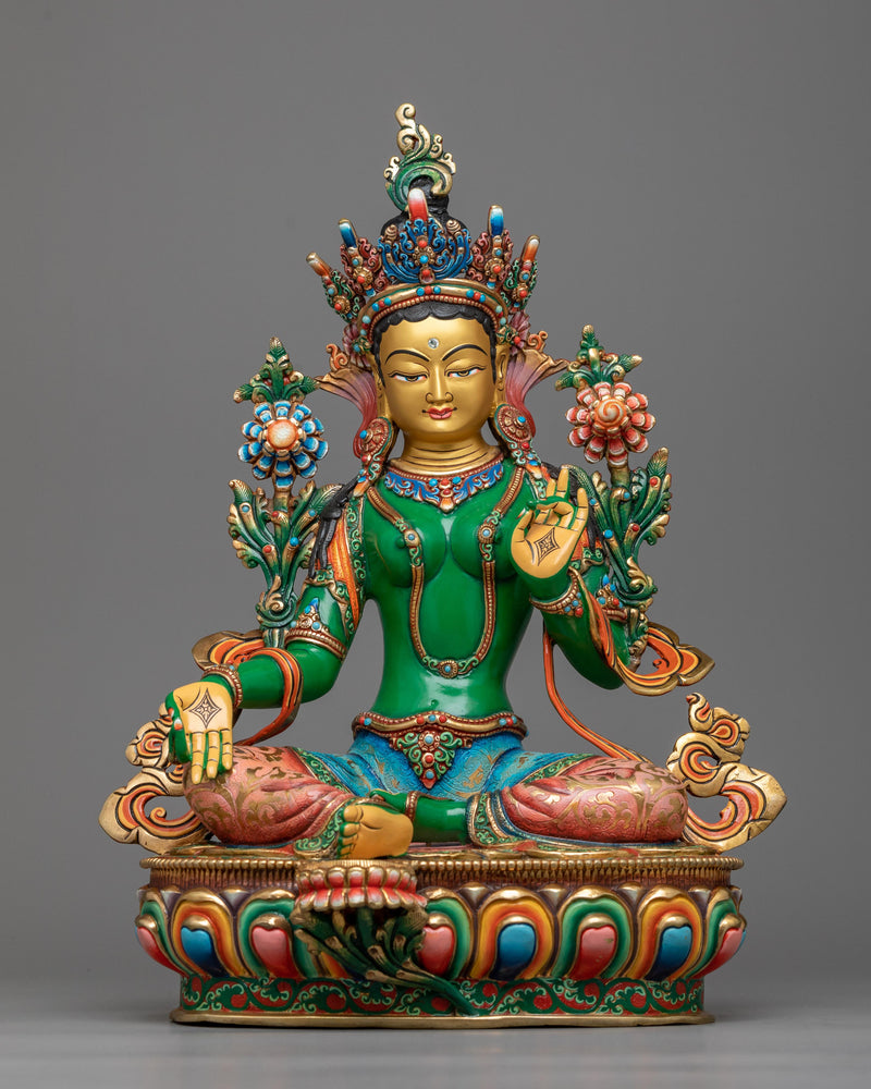 Bodhisattva green-tara