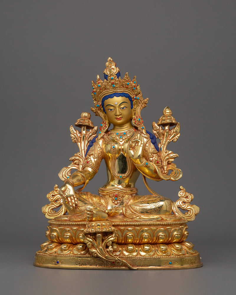 sacred-green-tara-idol