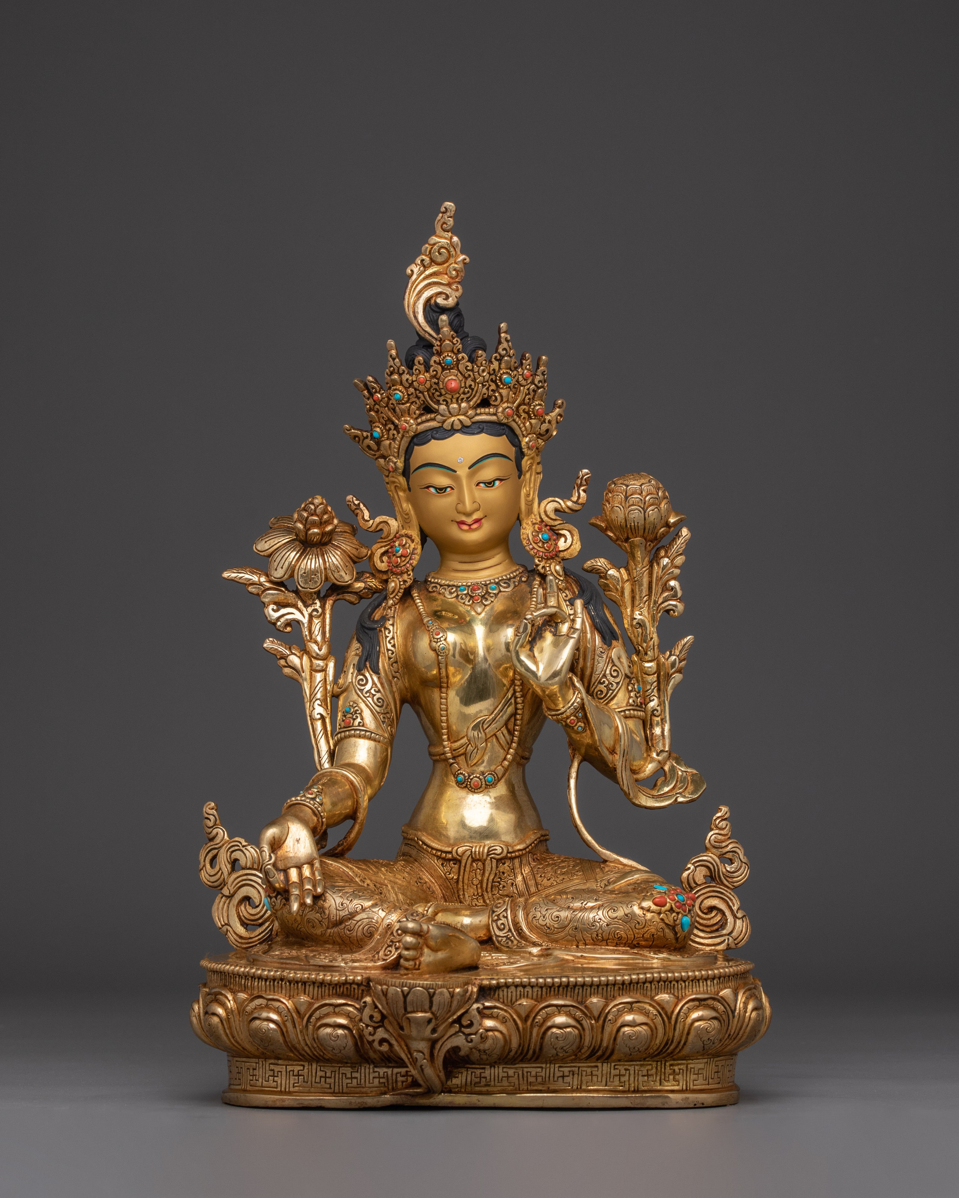 tibetan-deity-shyama-tara-statue