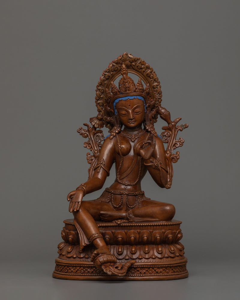 tibetan-figurine-of-female-deity-green-tara