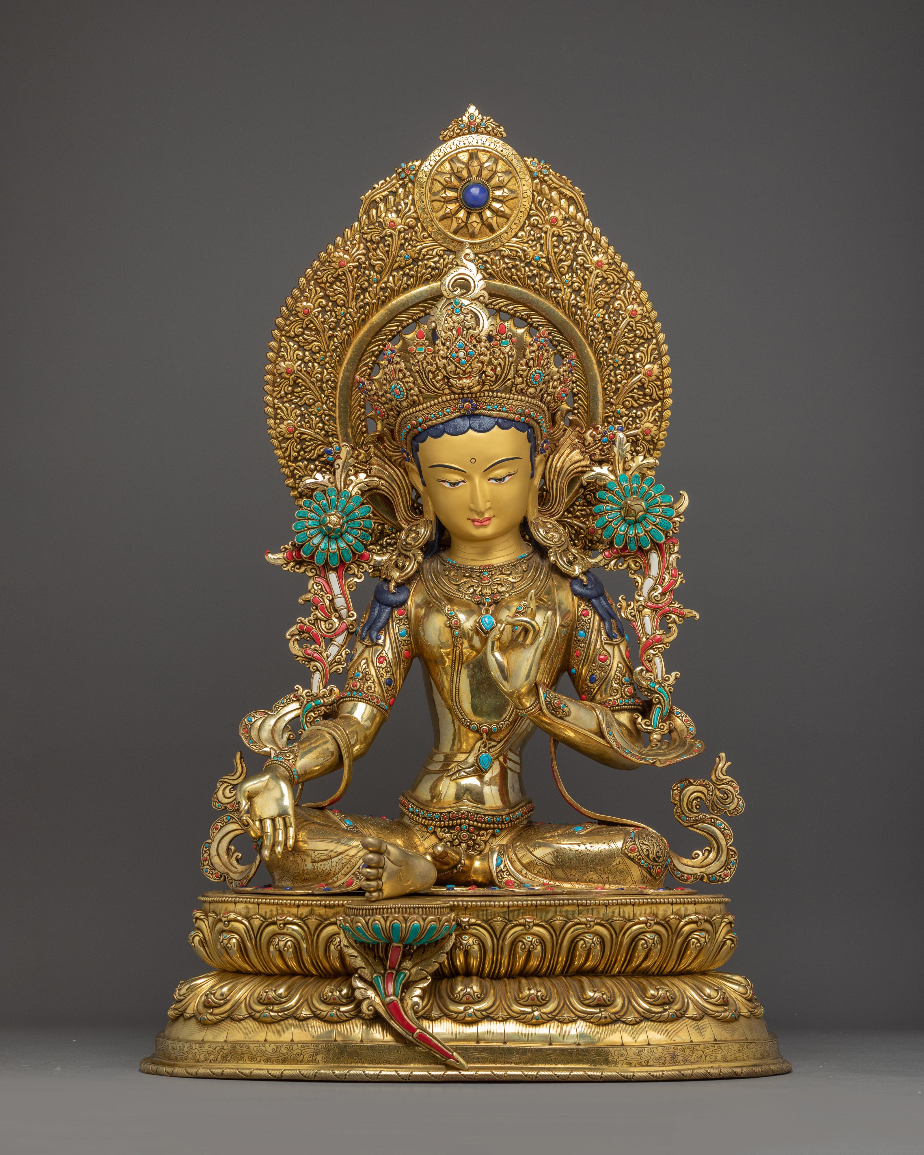 Green Tara Art, Swift Liberator of Compassion