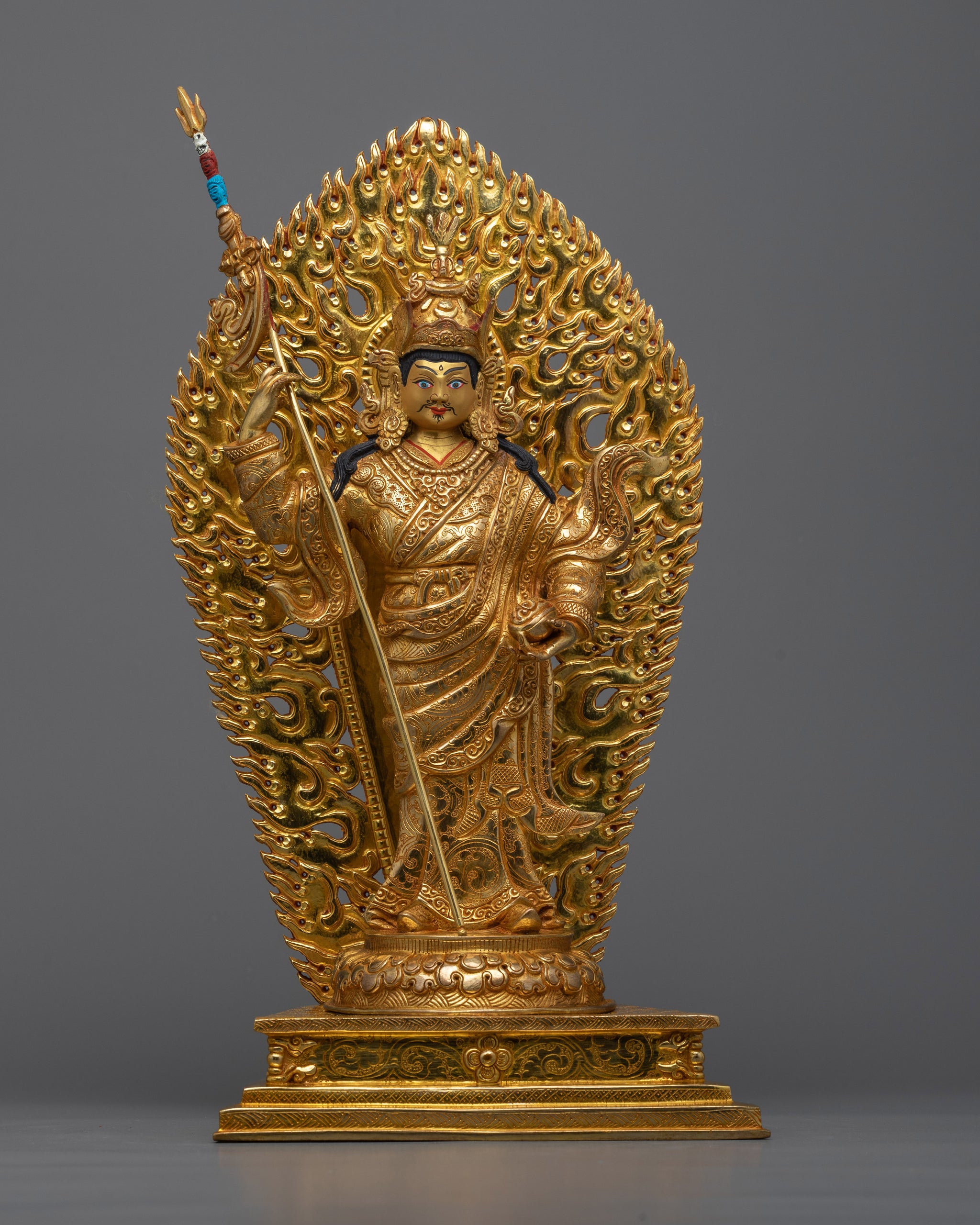 Guru Deva Guru Deva Rinpoche Statue | Transcendent Guidance