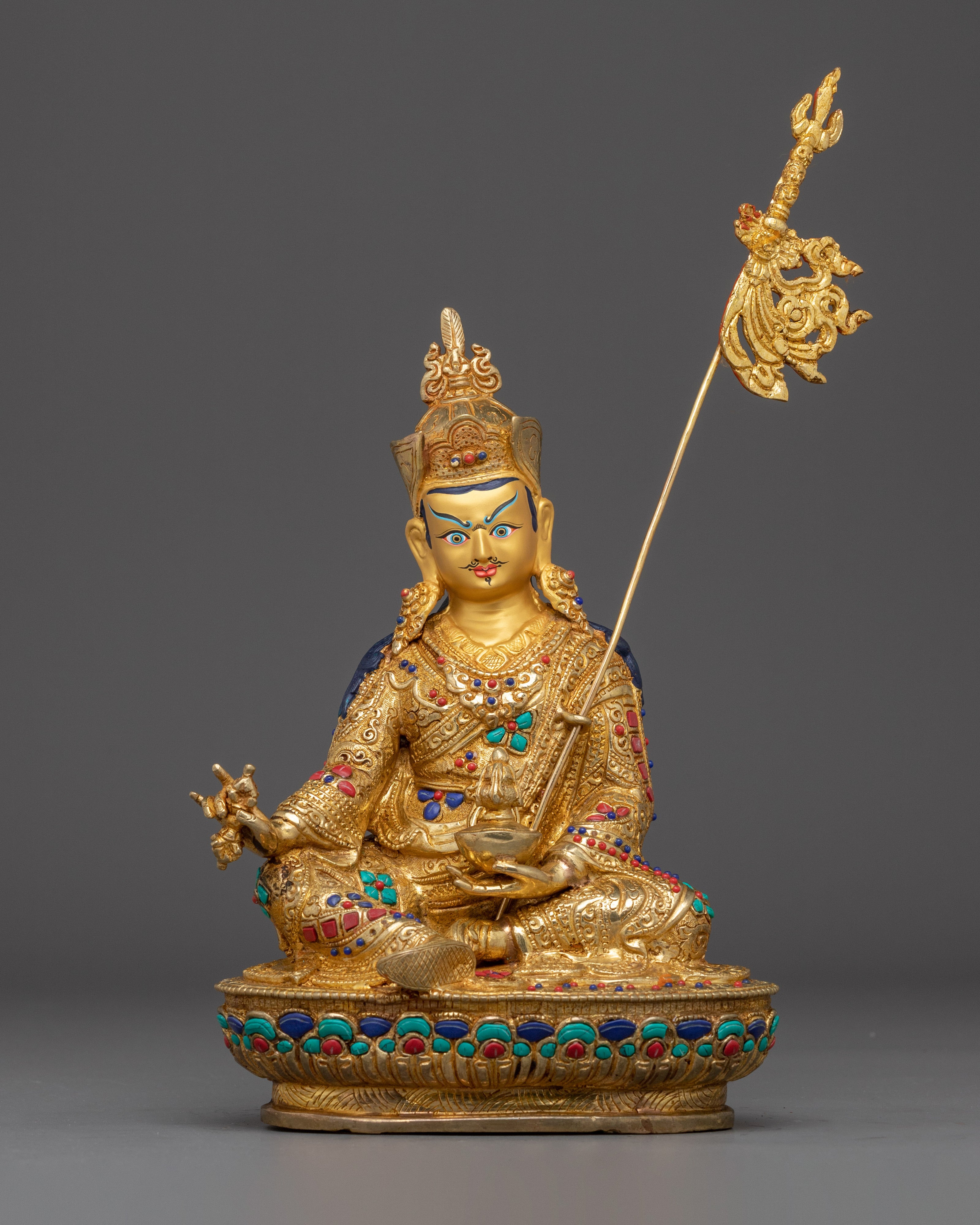 13.4 Inch Padmasambhava Statue