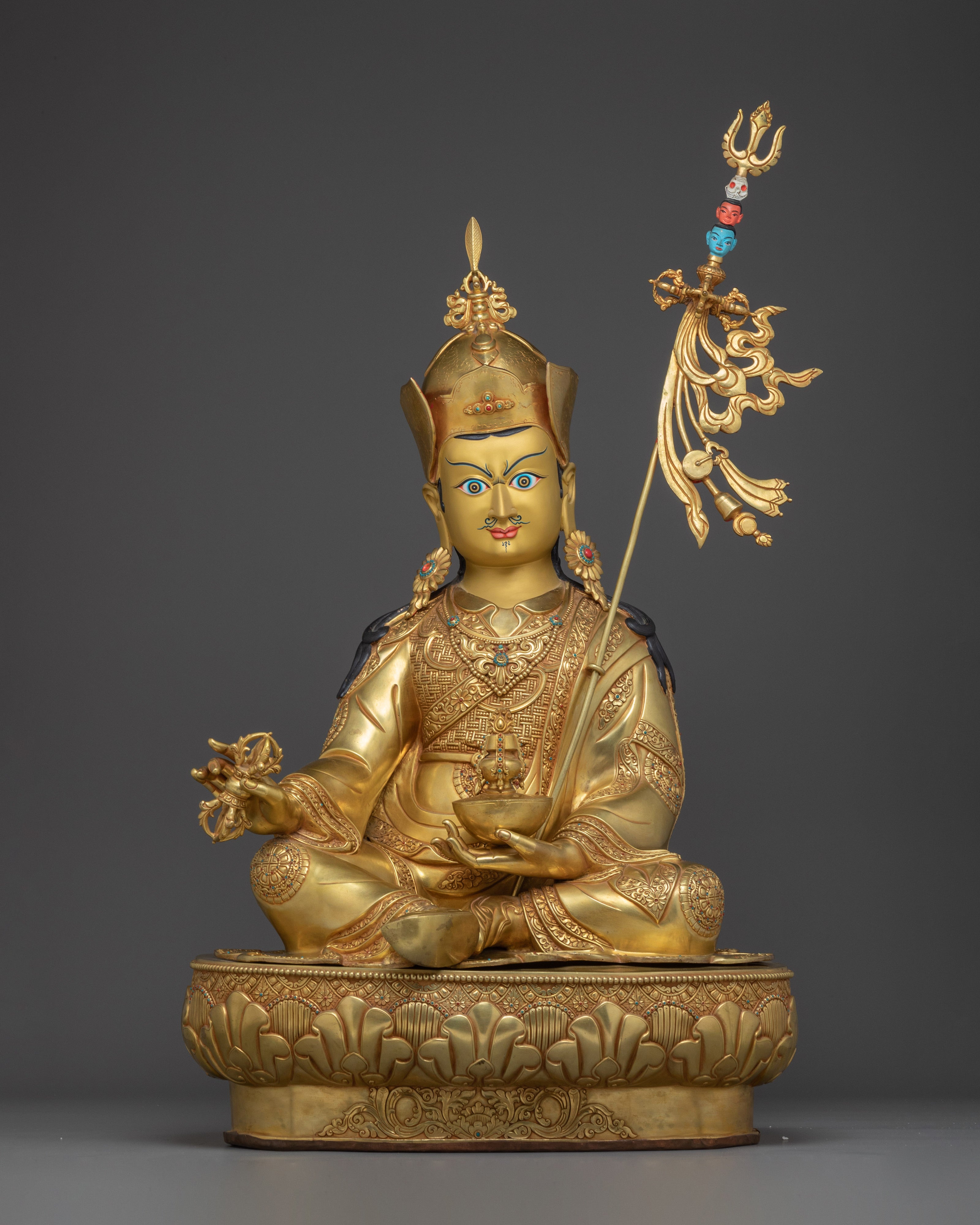 Nepalese Handmade Guru Rinpoche Artwork