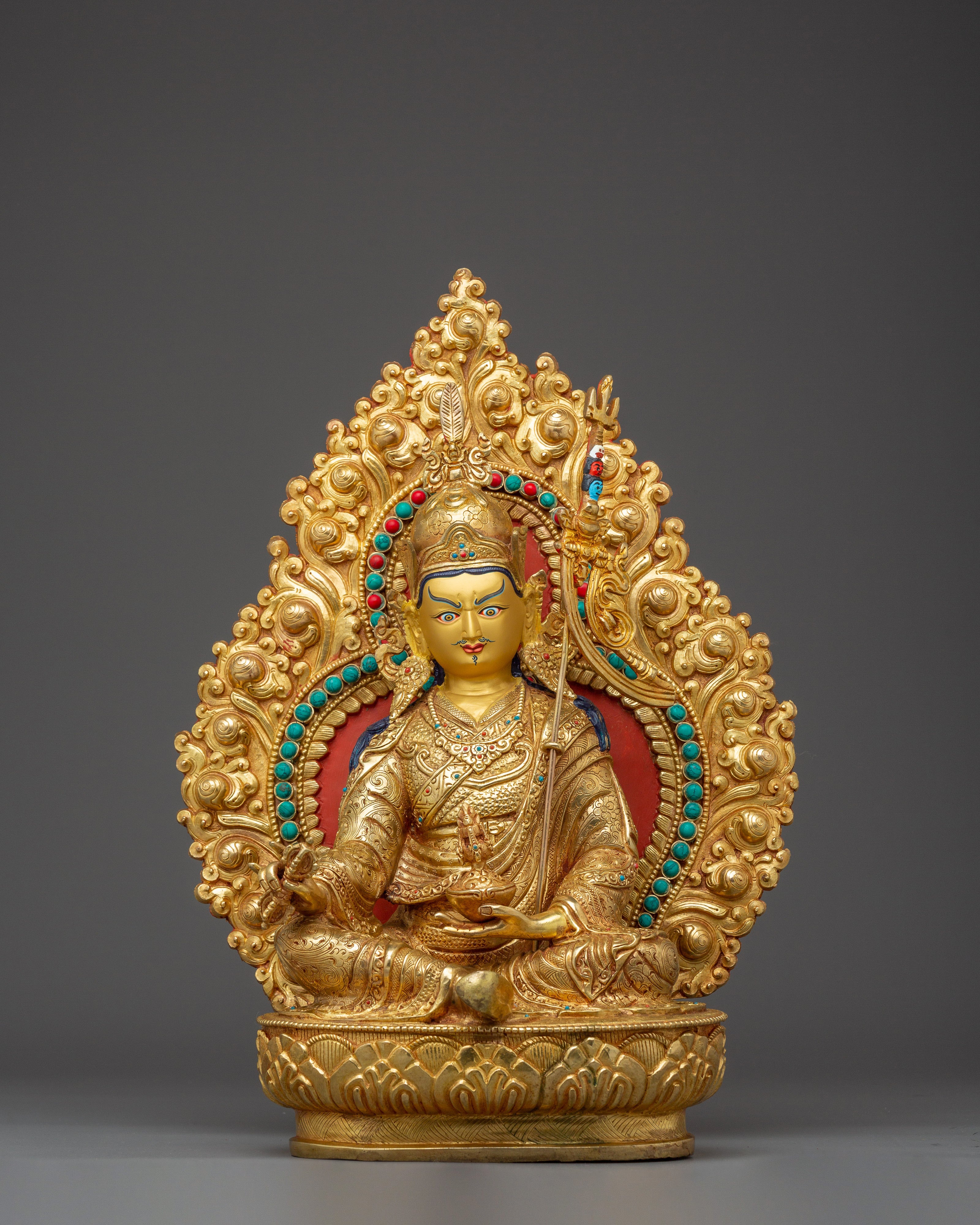 Guru Rinpoche Statue Symbol of Wisdom